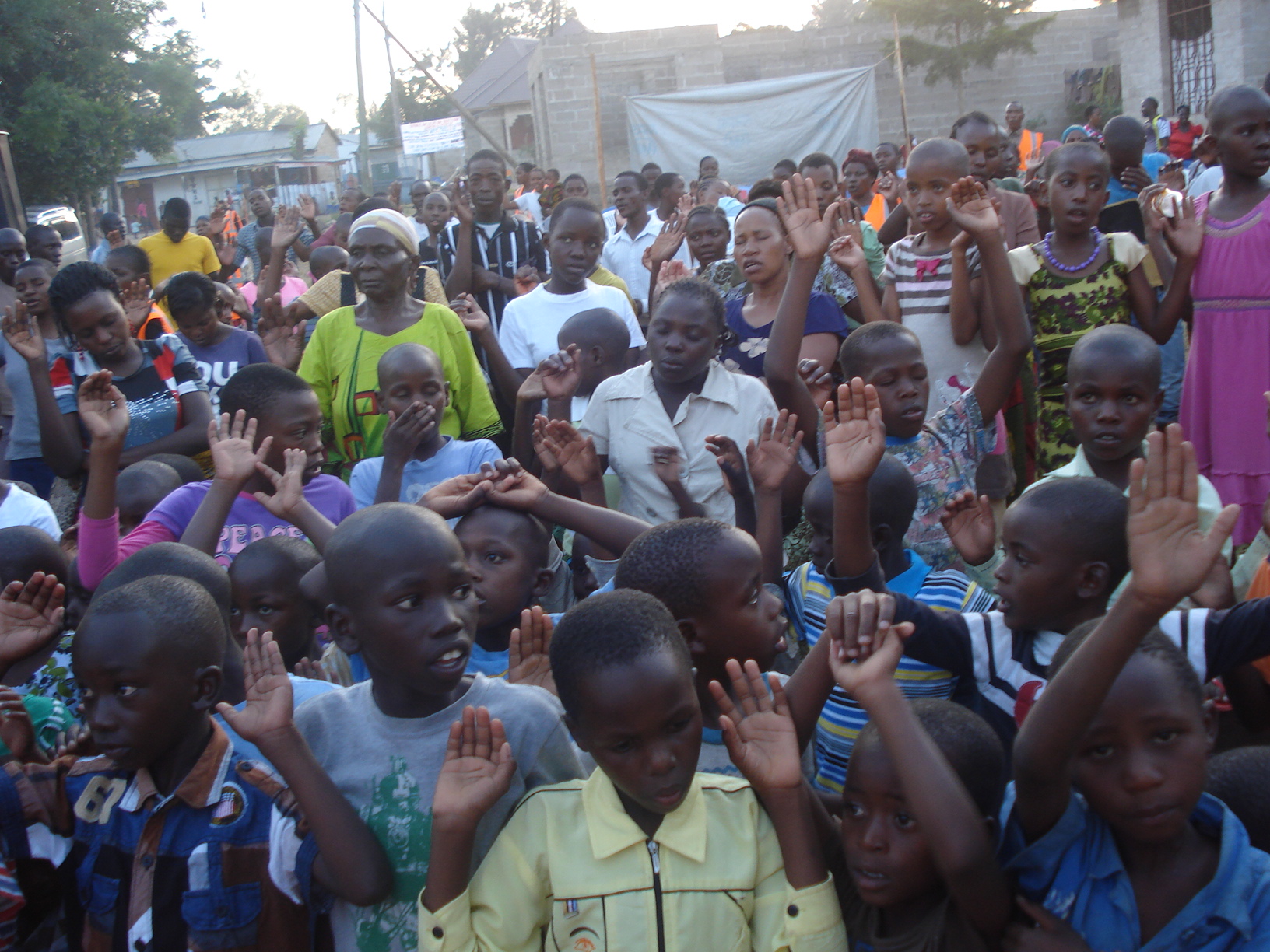 Altar call Mwanza